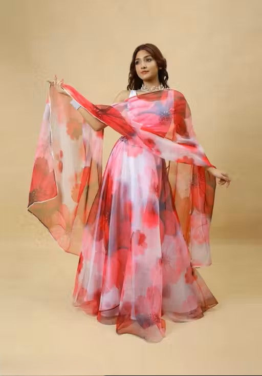 Trendy Modern Women Semi Stitched Designer Lehenga Choli