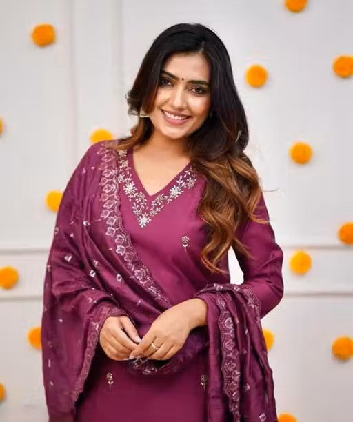 Designer Kurti pant with duppata for women