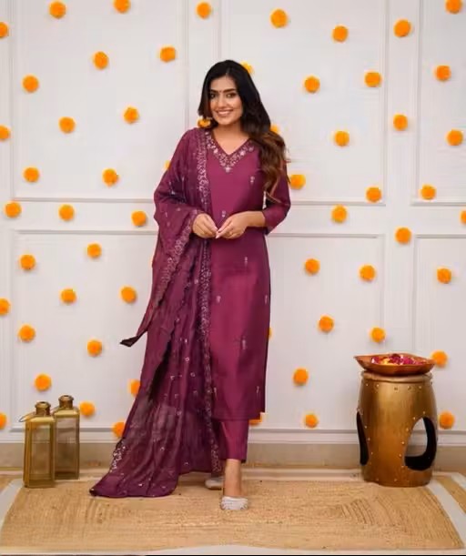 Designer Kurti pant with duppata for women