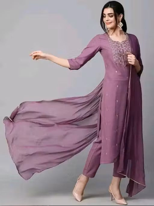 NEW KURTA PANT SET DUPATTA