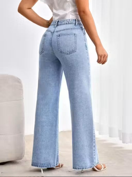 Straight fit jeans