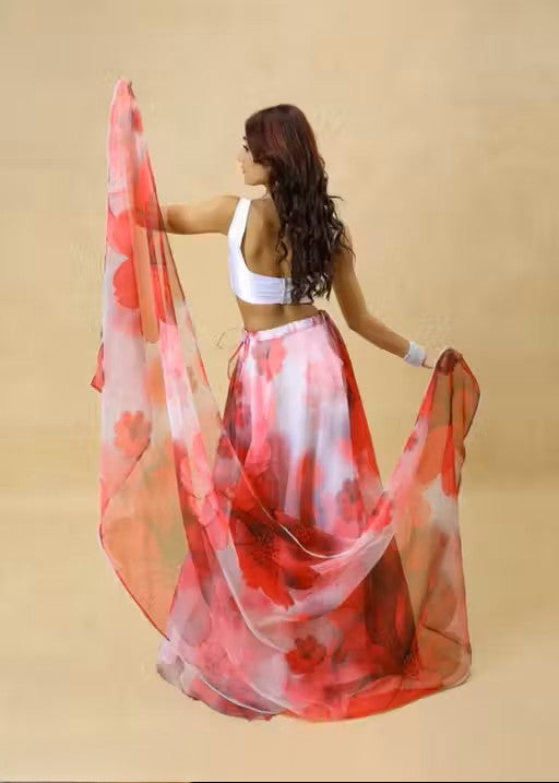 Trendy Modern Women Semi Stitched Designer Lehenga Choli