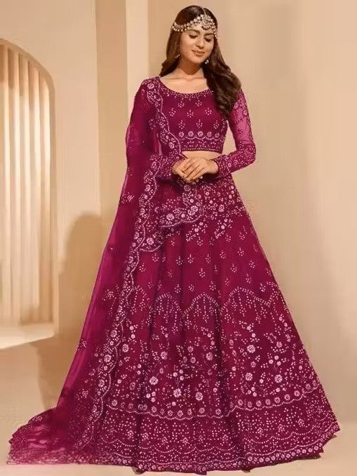 Designer Lehenga Choli with Glam Touch