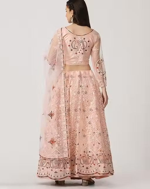 NEW DESIGNED FANCYEMBROEDERED-CHANIYA CHOLI