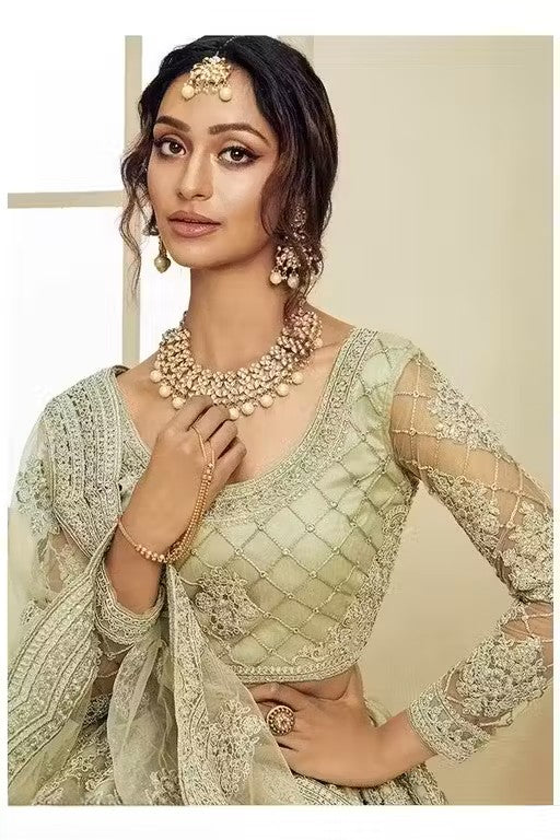 NEW CHAIN WORK LEHENGA