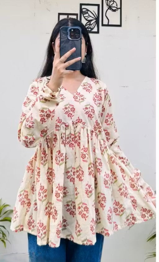 New Printed kurti Top for Women