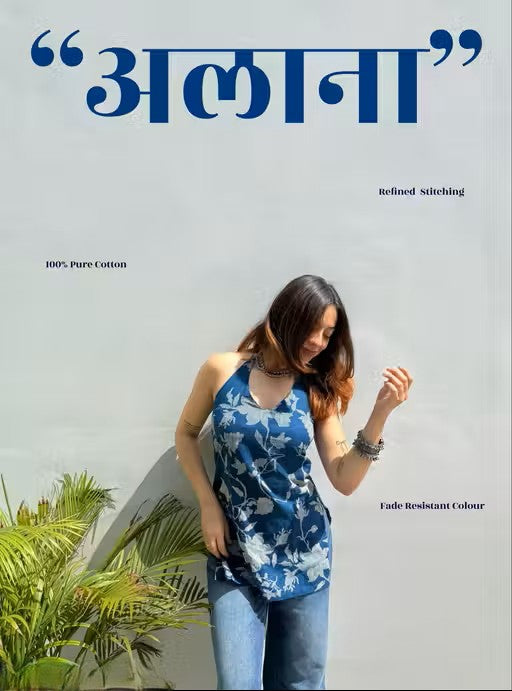 Alana Halter Neck Kurti