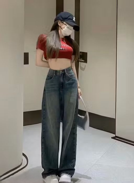 Whisker wide leg for womens