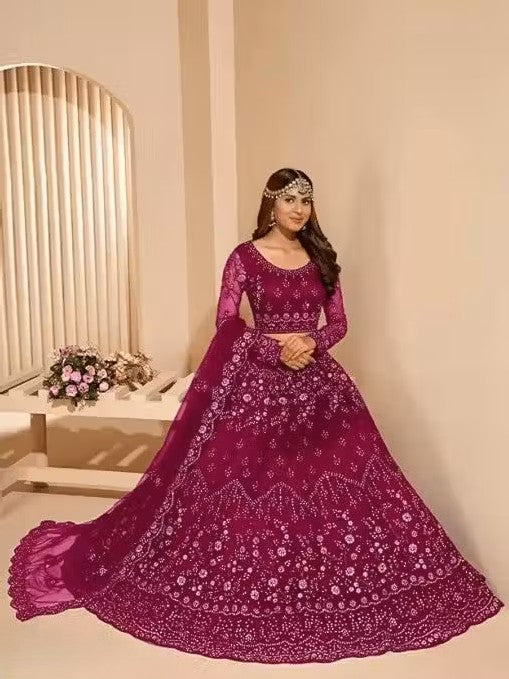 Designer Lehenga Choli with Glam Touch