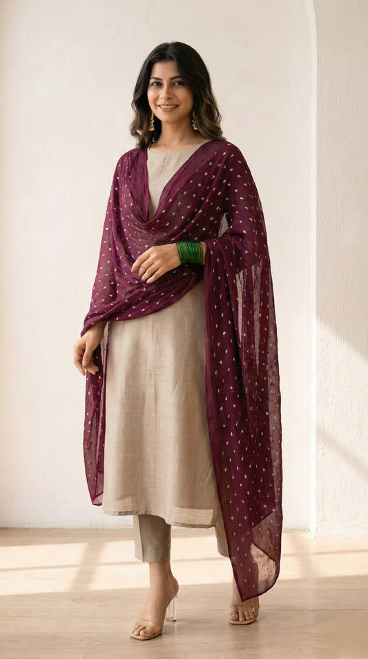 Women Embrodery Work Kurta Set