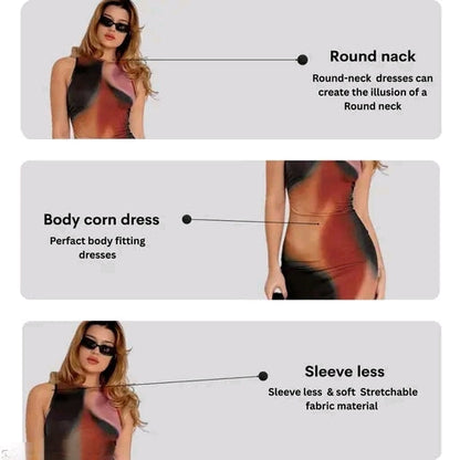 women classic unique dress