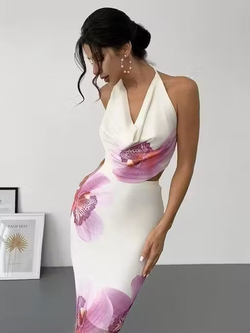 Floral Maxi Skirt Set