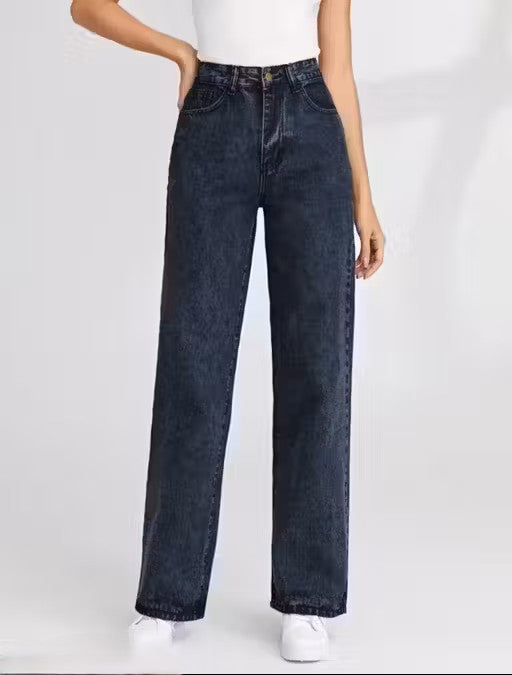 stylish straight fit jeans
