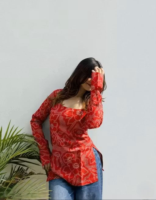 Beautiful trendy short kurti