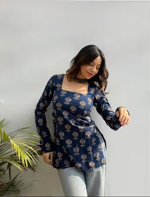 TRENDY COTTON KURTI