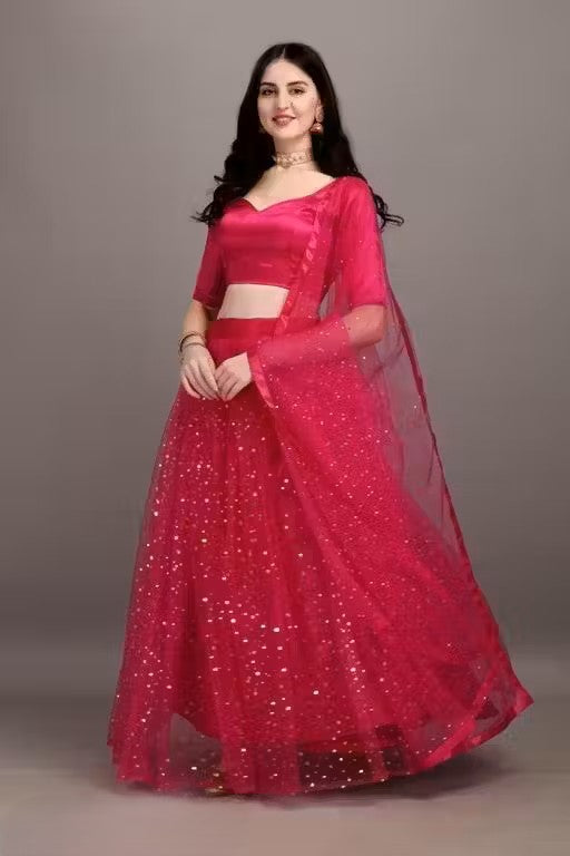 Semi-Stitched Lehenga Choli