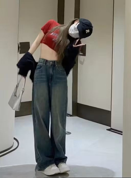 Whisker wide leg for womens